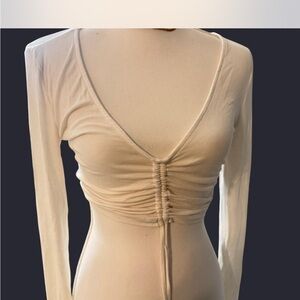 Sunday Best Ivory Long Sleeve Top